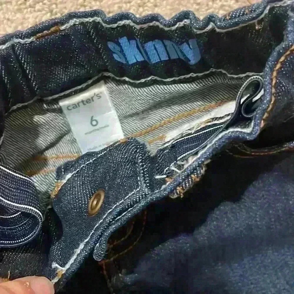 NWOT Carter’s skinny jeans 6m - Picture 3 of 3
